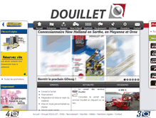 Tablet Screenshot of douillet-agricole.fr